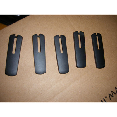 Single shot injection molding/ electornic case cover/material ABS/ Black/ texture surface