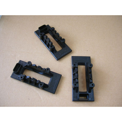 Customized Single Shot Injection Molding Texture Finish Black Goloy HRA222F Chassis