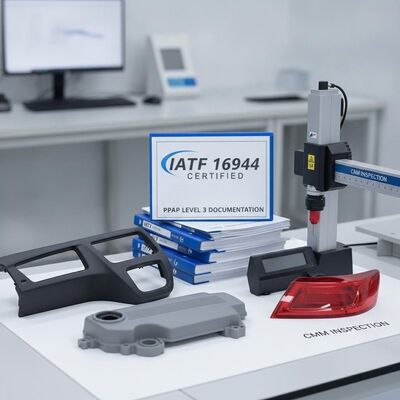 IATF 16949 Certified Automotive Plastic Injection Molding with PPAP Level 3 Documentation and CMM Inspection