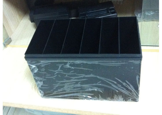 Gloss Finish Injection Molding Services For 6 Battery Cavities Lead Acid Battery Box